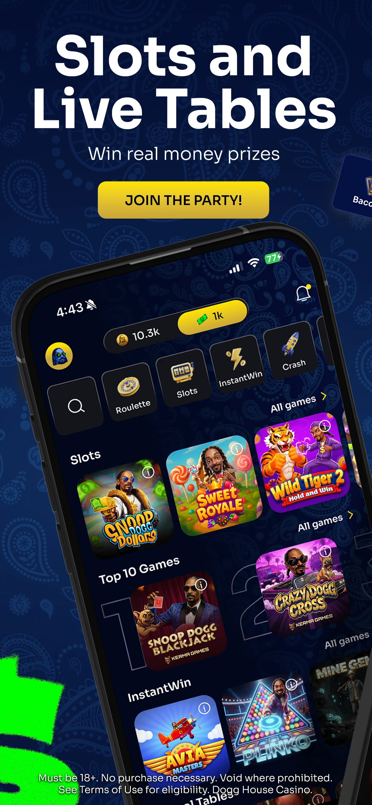 Dogg House Casino & Sportsbook screenshot